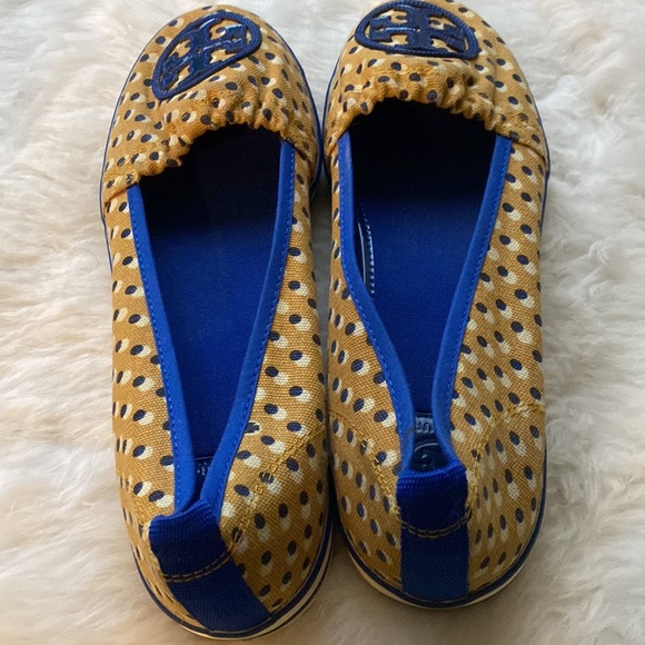 Tory Burch Signature Logo Canvas Pokla Dot Ballet Flat
Loafer Slip-On size 10 M - Picture 2 of 7